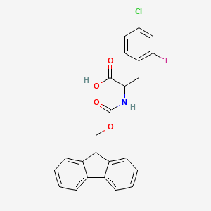 N-Fmoc-4-chloro-2-fluoro-D-phenylalanine