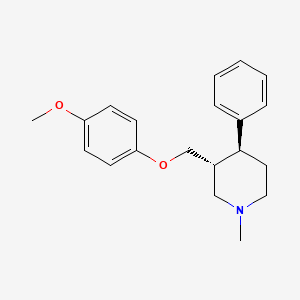 molecular formula C20H25NO2 B1230326 氟莫西汀 CAS No. 59859-58-4