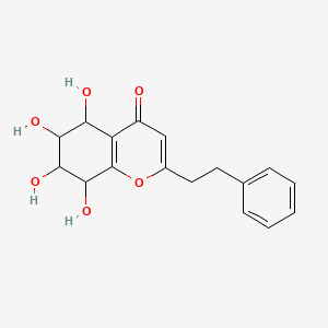 2-(2-Phenylethyl)-5,6,7,8-tetrahydroxy-5,6,7,8-tetrahydrochromone