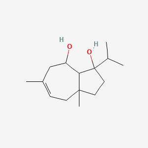 (1R)-1-Isopropyl-3abeta,6-dimethyl-1,2,3,3a,4,7,8,8aalpha-octahydroazulene-1beta,8alpha-diol