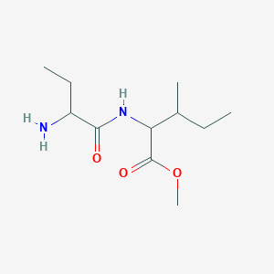 Methyl ((r)-2-aminobutanoyl)-l-isoleucinate