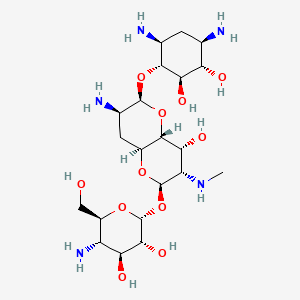 molecular formula C21H41N5O11 B1230331 Apramycin CAS No. 37321-09-8
