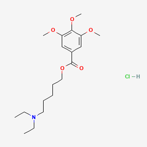 5-(N,N-Diethylamino)pentyl-3,4,5-trimethoxybenzoate