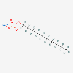 molecular formula C10H21NaO4S B12303326 Sodium n-Decyl-d21 Sulfate 