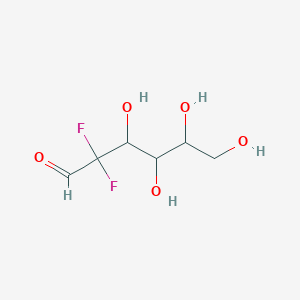 molecular formula C6H10F2O5 B12303341 2-Deoxy-2,2-difluoro-d-arabino-hexopyranose 