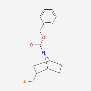 benzyl 2-(bromomethyl)-7-azabicyclo[2.2.1]heptane-7-carboxylate