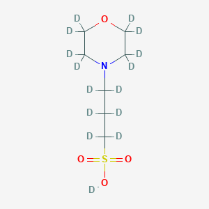 3-(n-Morpholino)propanesulfonic acid-d15