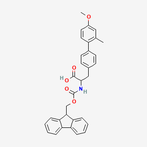 Fmoc-4-(4-methoxy-2-methyl-phenyl)-L-phenylalanine