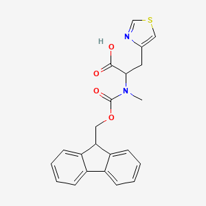 (S)-a-(Fmoc-N-methyl-amino)-4-thiazolepropanoic acid