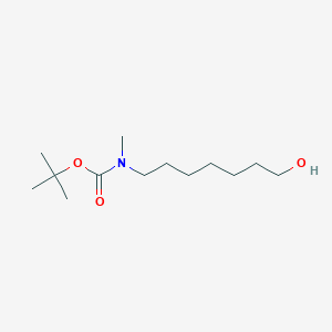 molecular formula C13H27NO3 B12303429 N-Boc-7-(methylamino)heptan-1-ol 