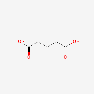 molecular formula C5H6O4-2 B1230348 Pentanedioate 