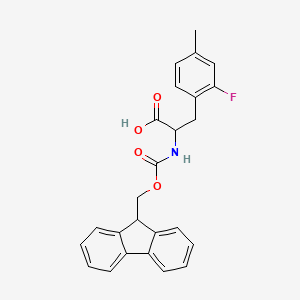 2-(9H-fluoren-9-ylmethoxycarbonylamino)-3-(2-fluoro-4-methylphenyl)propanoic acid