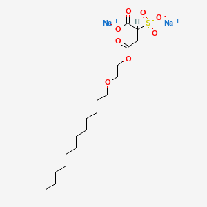 Disodium 4-(2-(dodecyloxy)ethyl) 2-sulphonatosuccinate