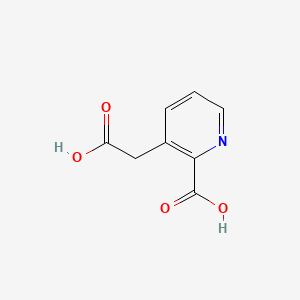 molecular formula C8H7NO4 B1230360 Homoquinolinic acid CAS No. 490-75-5
