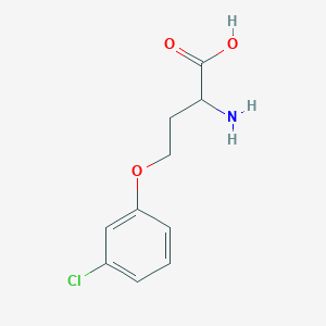 O-(3-Chlorophenyl)-L-homoserine