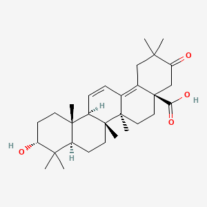 molecular formula C30H44O4 B1230363 Papyriogenin C CAS No. 72933-75-6