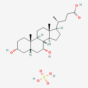 molecular formula C24H42O8S B1230371 Chenodeoxycholate 3-sulphate CAS No. 39280-88-1