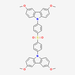 9,9'-(Sulfonylbis(4,1-phenylene))bis(3,6-dimethoxy-9H-carbazole)