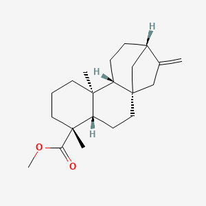 Kaur-16-en-18-oic acid, methyl ester, (4alpha)-