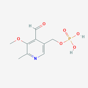 molecular formula C9H12NO6P B1230390 3'-O-Methylpyridoxal 5'-phosphate CAS No. 21056-63-3