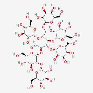 molecular formula C42H72O36 B1230391 Isomaltoheptaose CAS No. 6513-12-8