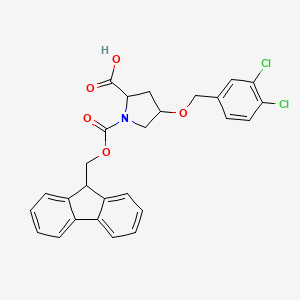 (4R)-1-Fmoc-4-(3,4-dichlorobenzyloxy)-L-proline