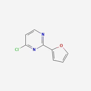 4-Chloro-2-(2-furyl)pyrimidine