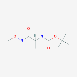 tert-butylN-{1-[methoxy(methyl)carbamoyl]ethyl}-N-methylcarbamate