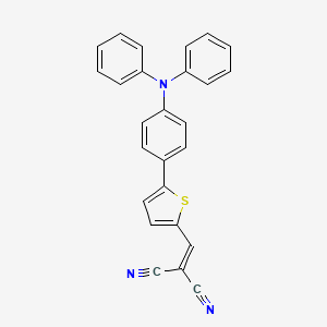 2-((5-(4-(Diphenylamino)phenyl)thiophen-2-yl)methylene)malononitrile