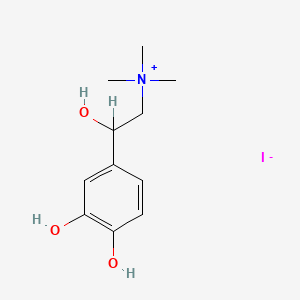 molecular formula C11H18INO3 B1230405 Catecholine CAS No. 38522-73-5