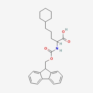 (S)-2-(Fmoc-amino)-5-cyclohexylpentanoic Acid