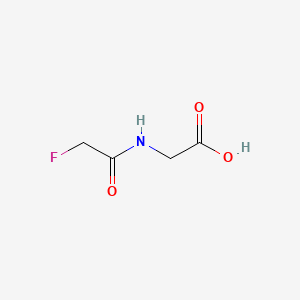 molecular formula C4H6FNO3 B12304058 Monofluoroacetylglycine CAS No. 6320-19-0