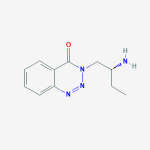 rac-(R)-3-(2-aminobutyl)benzo[d][1,2,3]triazin-4(3H)-one