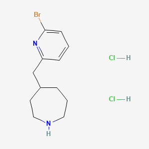 4-((6-Bromopyridin-2-yl)methyl)azepane dihydrochloride