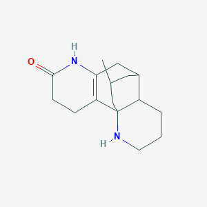 16-Methyl-6,14-diazatetracyclo[7.5.3.01,10.02,7]heptadec-2(7)-en-5-one