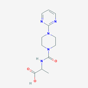 N-{[4-(pyrimidin-2-yl)piperazin-1-yl]carbonyl}alanine