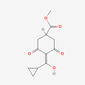 Methyl 4-(Cyclopropylcarbonyl)-3,5-dioxocyclohexanecarboxylate