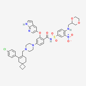 molecular formula C45H48ClN7O8S B12304416 (Rac)-Lisaftoclax 