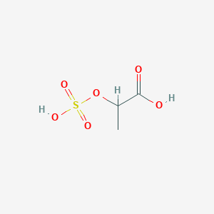 molecular formula C3H6O6S B1230445 2-O-磺基乳酸 