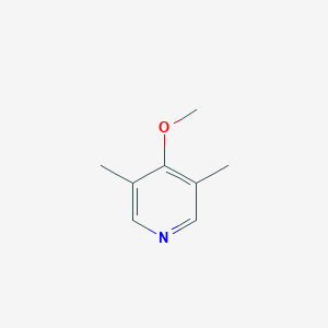 molecular formula C8H11NO B123045 4-Methoxy-3,5-dimethylpyridine CAS No. 447461-23-6