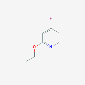 molecular formula C7H8FNO B12304502 2-Ethoxy-4-fluoropyridine 