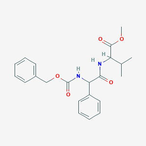 methyl ((R)-2-(((benzyloxy)carbonyl)amino)-2-phenylacetyl)-L-valinate