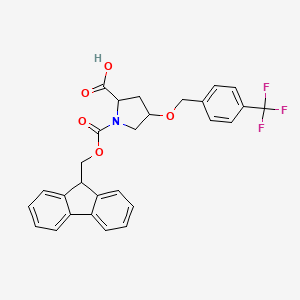 (4R)-1-Fmoc-4-(4-trifluoromethylbenzyloxy)-L-proline