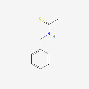 molecular formula C9H11NS B1230478 N-Benzylethanethioamide CAS No. 14309-88-7