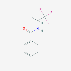 N-(1,1,1-trifluoropropan-2-yl)benzamide