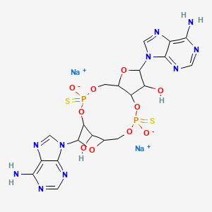 molecular formula C20H22N10Na2O10P2S2 B12304911 ADU-S100 disodium salt 