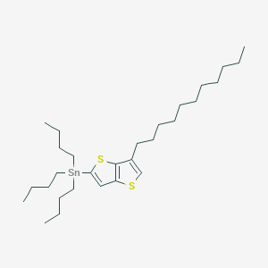 Tributyl(6-undecylthieno[3,2-b]thiophen-2-yl)stannane