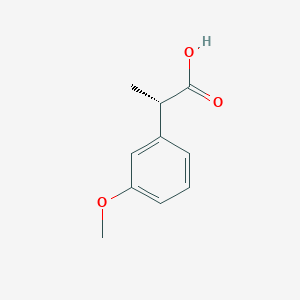 (S)-2-(3-methoxyphenyl)propanoic acid