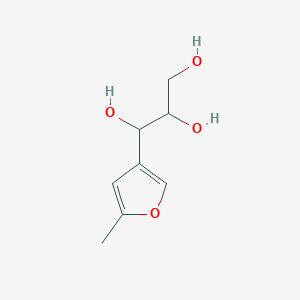 1,2,3-Propanetriol, 1-(5-methyl-3-furanyl)-