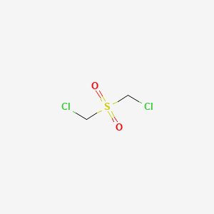 molecular formula C2H4Cl2O2S B1230504 双(氯甲基)砜 CAS No. 37557-97-4
